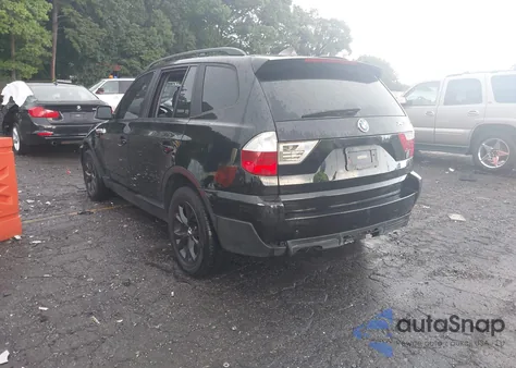 2009 BMW X3 xDrive30I из США, поврежденный, VIN WBXPC93429WJ29198